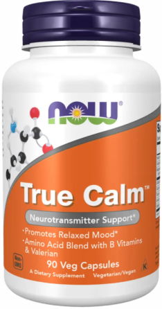 Средство от стресса Now Foods True Calm 90 раст капс Киев