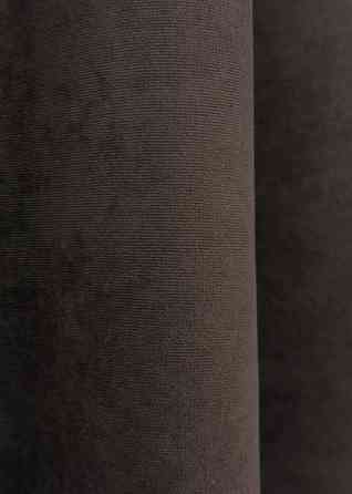 Комплект готовых штор VR-Textil Микровелюр Petek № 1829ш Венге 100х290 см 2 шт (31-965) Киев