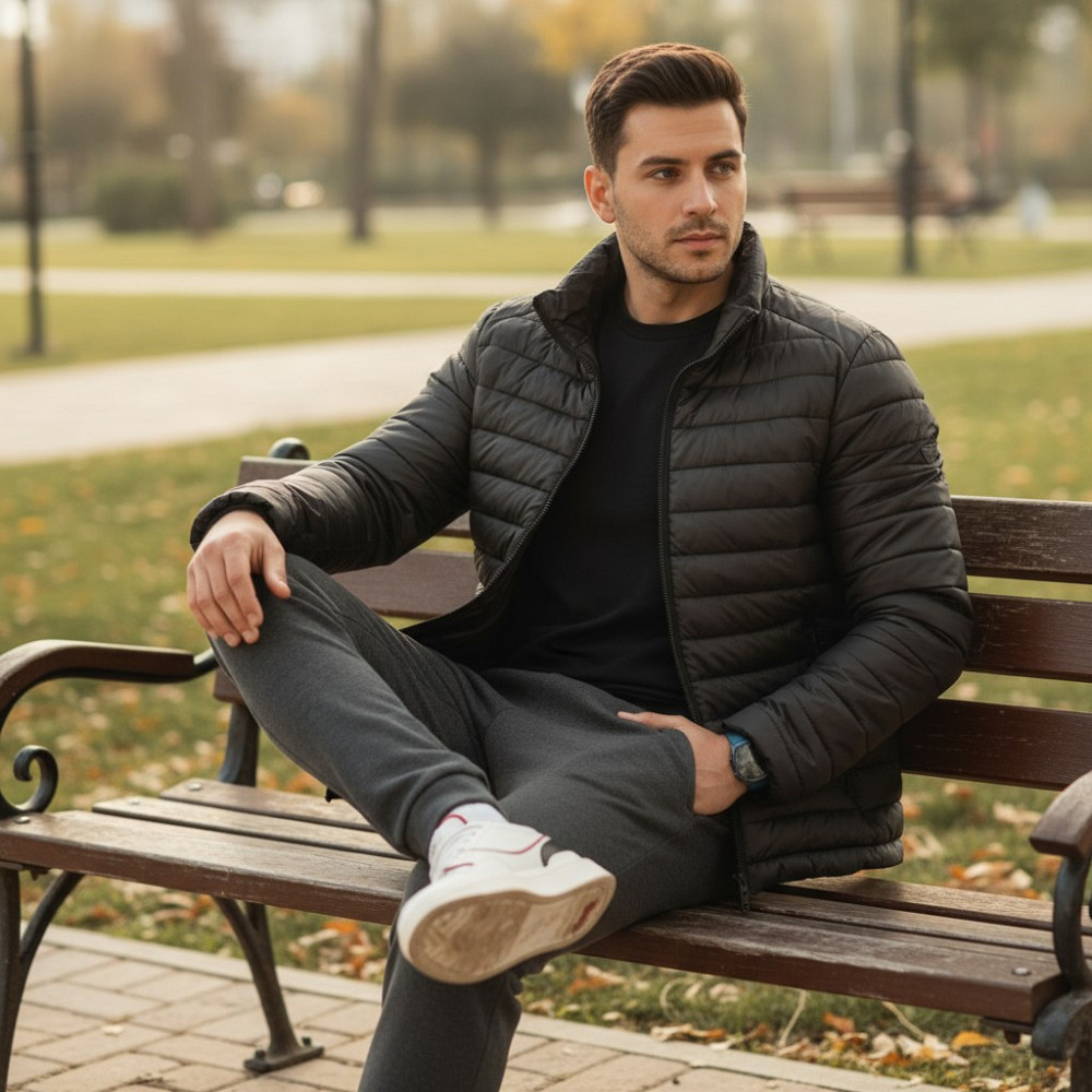 Спортивные штаны мужские трехнитка Турция Серые 2XL Харьков - изображение 3