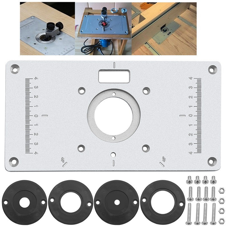 Универсальная алюминиевая пластина для фрезера 235x120мм Киев - изображение 4