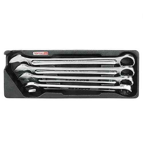 Набір ключів комбінованих в ложементі 27-32мм 4ед. TOPTUL GAAT0408 Одеса