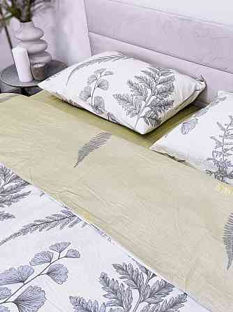 Ecotton Комплект постільної білизни Ecotton полуторний 150х215 см Польові квіти на білому 24305 Киев