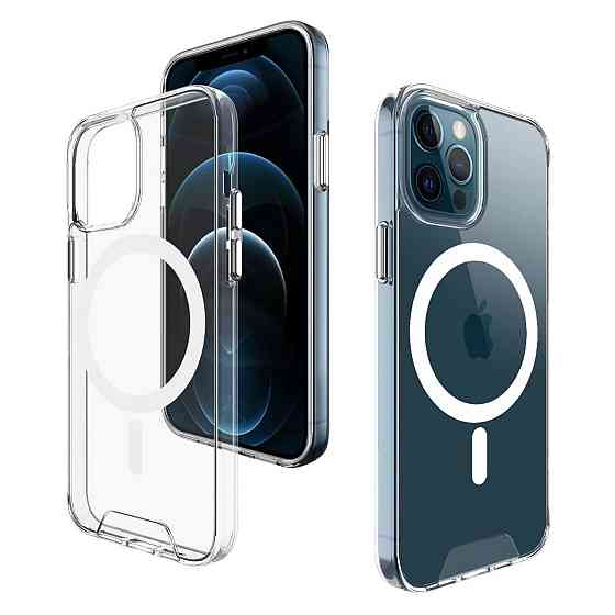 Чохол для смартфона Space Magnetic for Apple iPhone 15 Pro Max Transparent Київ