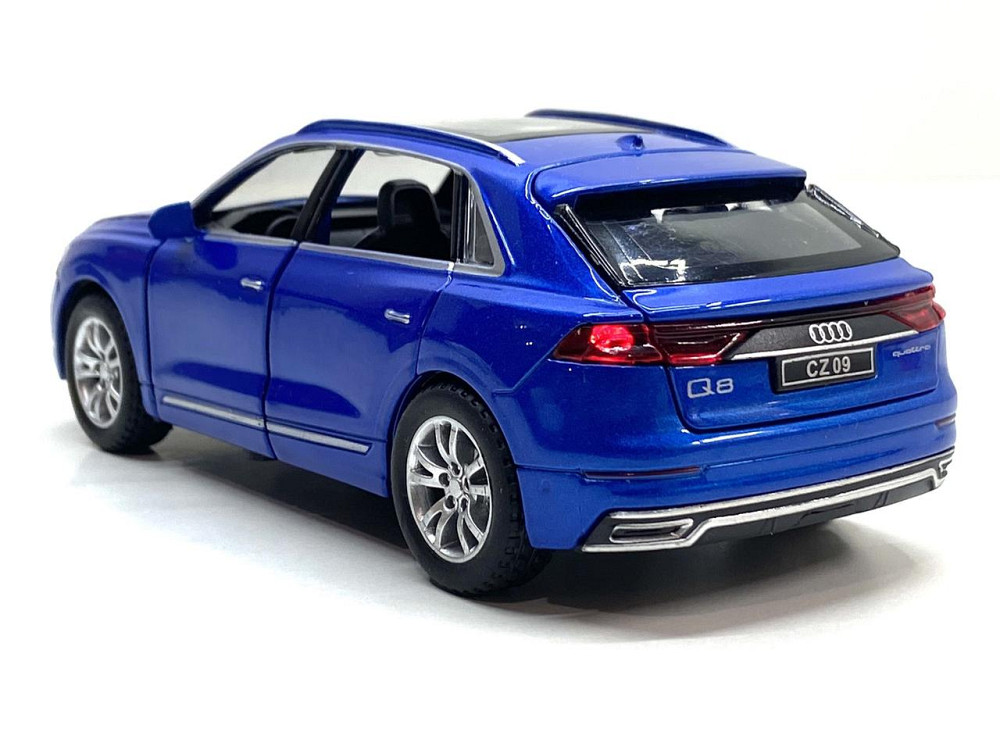 Машинка металева TK Union Group Audi Q8 1:32 світло звук відчиняються двері Синя (GT-08198) Чернігів - фото 4