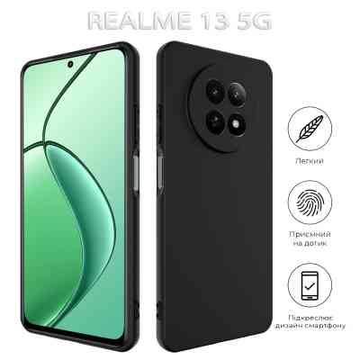 Чехол для мобильного телефона BeCover Realme 13 5G Black (712763) Винница
