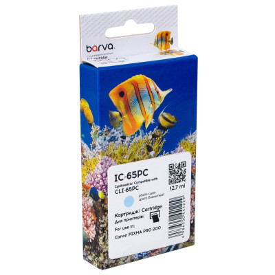 Картридж Barva Canon CLI-65PC (4220C001) 375sh, light cyan (IC-65PC) Вінниця - фото 1