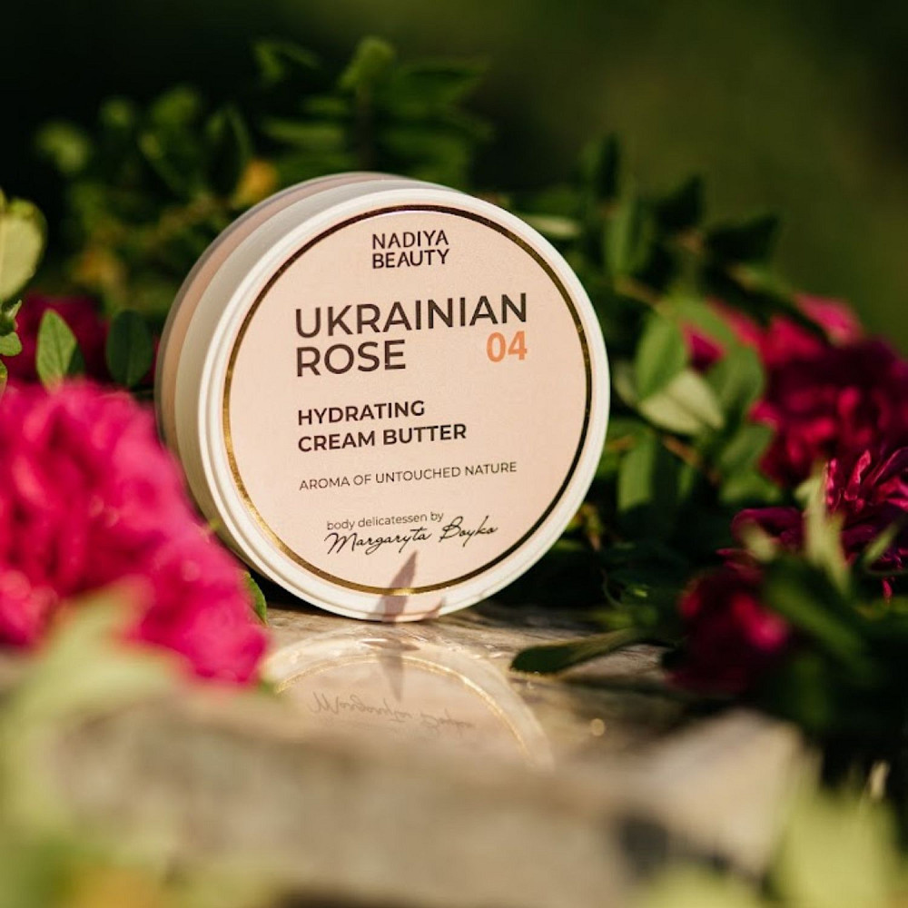 Увлажняющий крем-баттер для лица и тела Ukrainian Rose 120 мл Киев - изображение 7