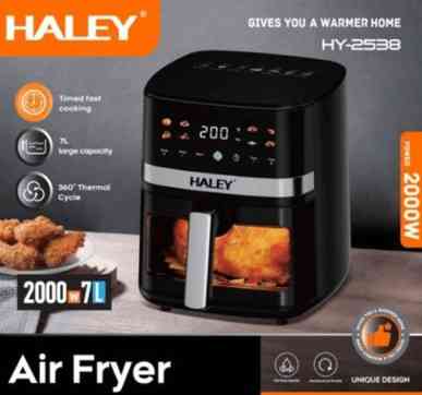 Мультипечі-аерогриль Haley HY-2538 2000Вт (7л) з оглядовим вікном, сенсорна аерофритюрниця з LED-дисплеєм Одеса