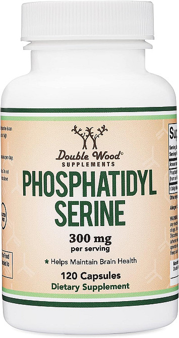 Фосфатидилсерин Double Wood Supplements Phosphatidylserine 300 mg 120 caps Луцьк - фото 1