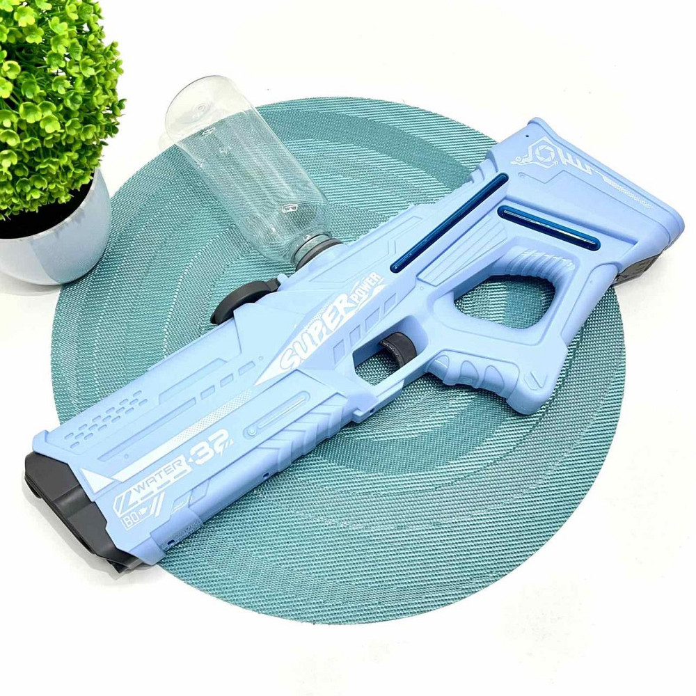 Автомат водяний на акумуляторі 39см Блакитний (2302) Чернигов - изображение 5