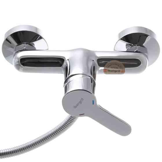 Змішувач для душу Ibergrif Square M12022 (IB0024) сучасний Харків