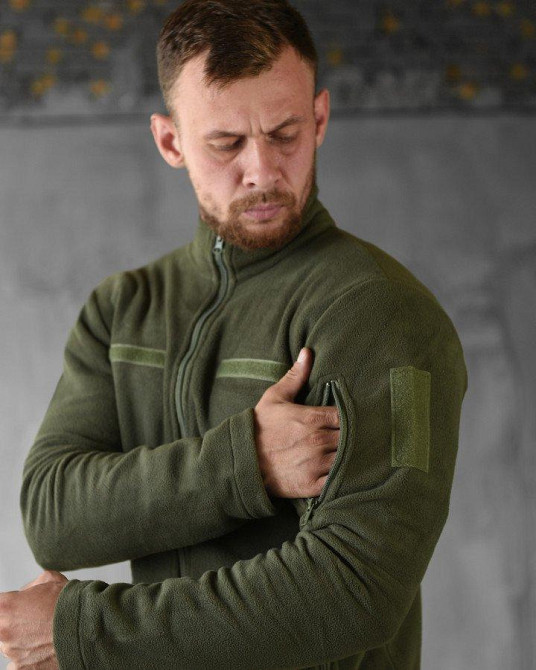 Флисовка олива НП5040 Одесса - изображение 4