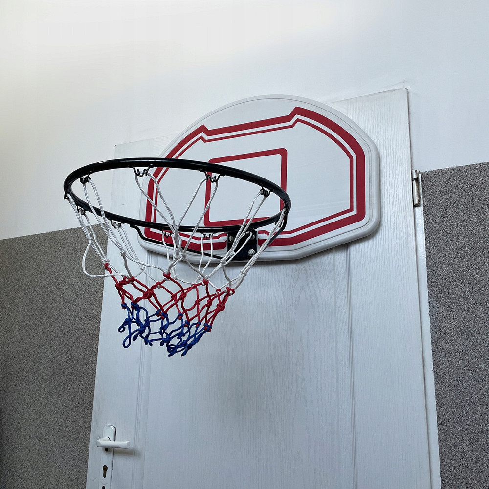 Баскетбольний щит кошик підвісний з кільцем і сіткою 73х49 см Trizand (24335) Нововолинськ - фото 10