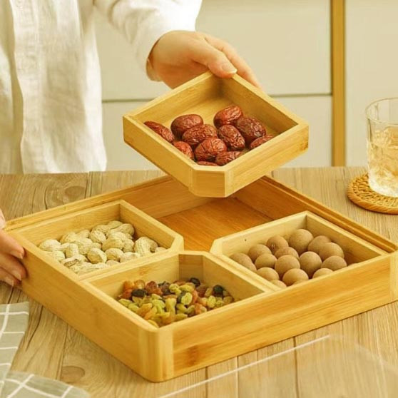 Менажница деревянная 