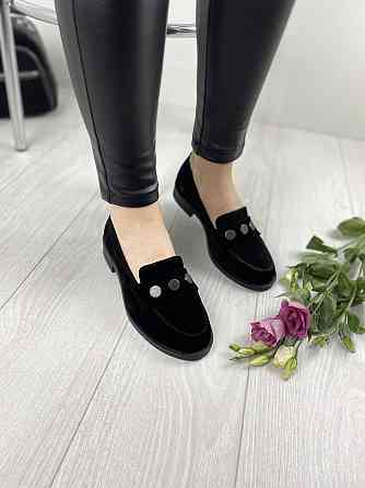 VIKTTORIO Туфлі жіночі VIKTTORIO ЖАЗИНА чорні (весна-осінь, замша натуральна) (2700) Коломия