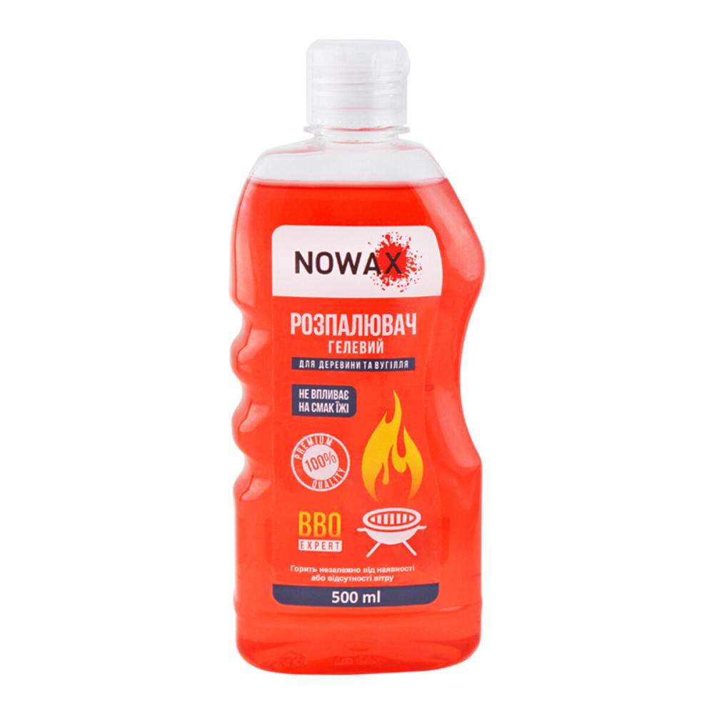 Розпалювач для дерева та вугілля Nowax гелевий, 500мл Киев - изображение 1
