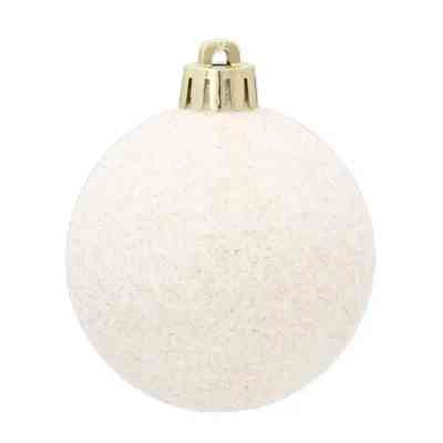 Ялинкова іграшка Chomik пластикові кульки компл. 16 шт, 6см, чорні (5900779853140_2) Вінниця