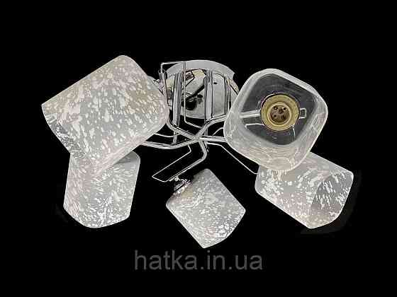 Люстра потолочная на 5 плафонов 7364F/5 Хром Киев