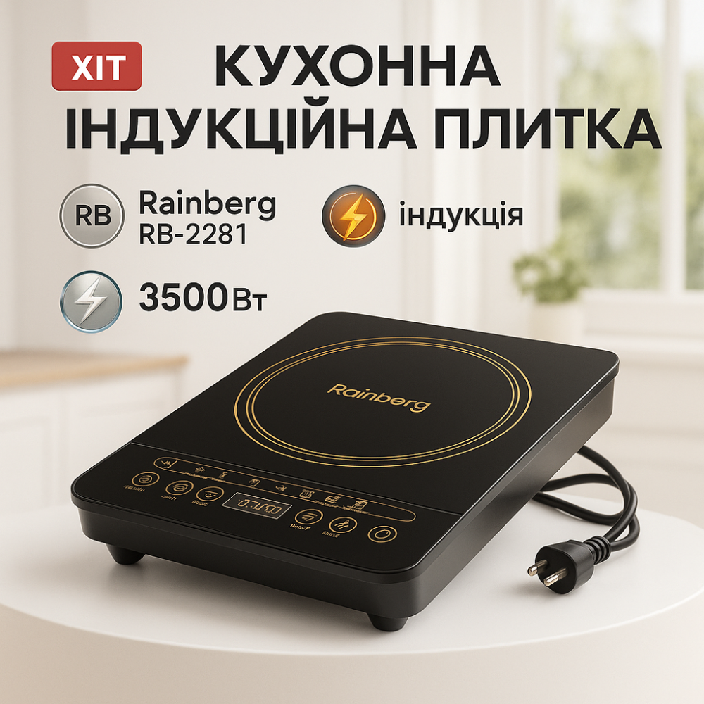 Настольная плита для готовки еды, Плита электро для домашнего приготовления Бытовая настольная AD-68 Львов - изображение 7