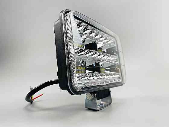 Прямокутна LED фара 144 Вт 48 світлодіодів з чіпами 3030, ближнє + дальнє автомобільне світло Мукачево