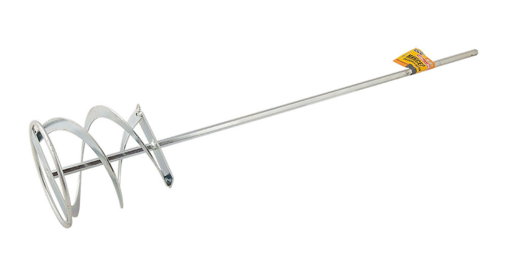 Міксер будівельний для фарб та сумішей MASTERTOOL стрічковий HEX Ø 120 мм L 600 мм 80-0022 Коломыя - изображение 1