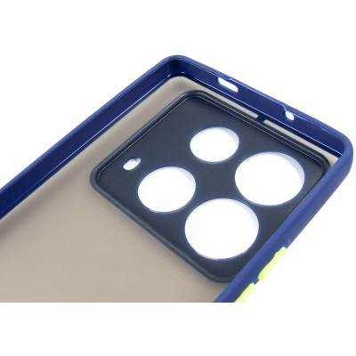 Чохол до мобільного телефона Dengos Matte Infinix Note 40 (Blue) (DG-TPU-MATT-154) Вінниця - фото 4