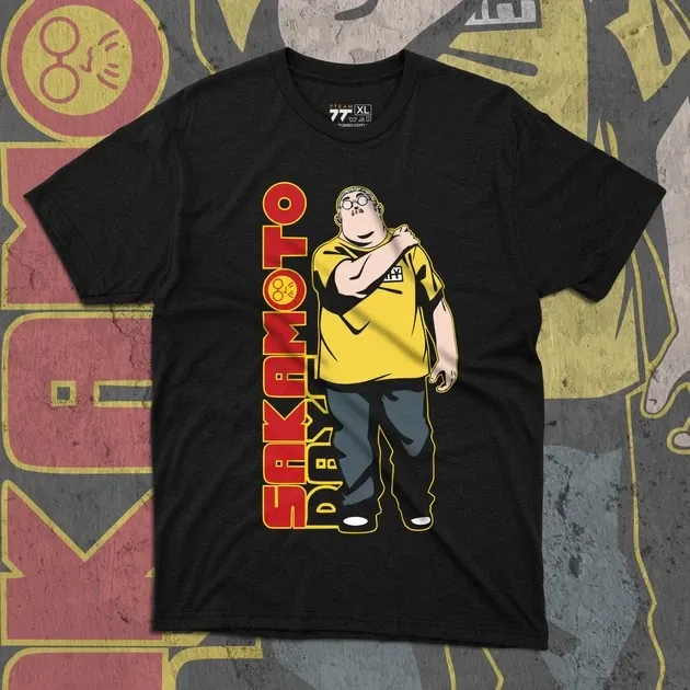 Футболка для подростка мальчика с принтом Дни Сакамото #3 Размер 160 Anime10919 Днепр - изображение 1