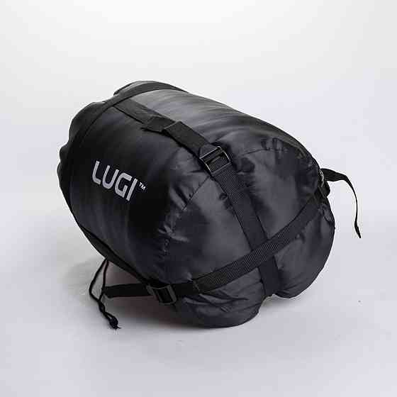 Lugi Всесезонний спальний мішок-ковдра з капюшоном 210х70 см Хакі LU-010 Коломия