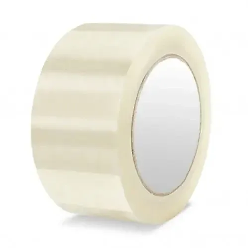 Скотч 25 метров  55 мкм 45мм прозрачный упаковочный Днепр - изображение 1