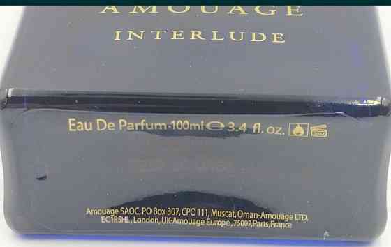 Парфюмерия: Amouage Interlude For Man edp 100ml. Оригинал ! Киев
