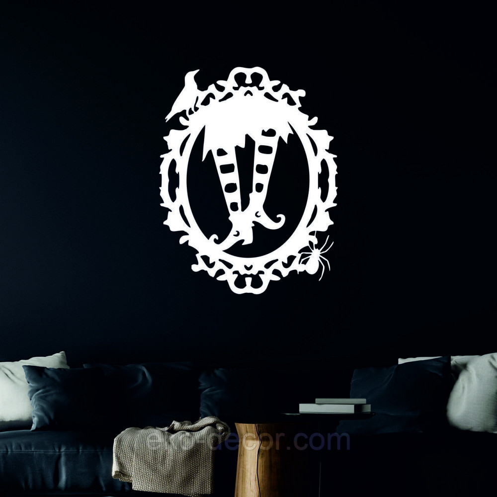 Декоративное настенное Панно «Ведьмины ноги», Декор на стену 110*86 см, Белый Киев - изображение 6