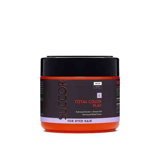 Маска для фарбованого волосся Total Сolor Play Mask Succor 300 мл Вінниця