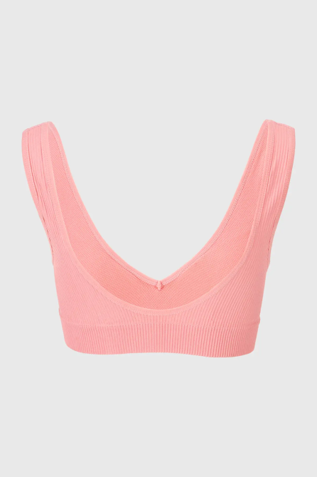 Топ бюстгальтер рубчик з широкою гумкою Рожевий XL/2XL Харків - фото 5