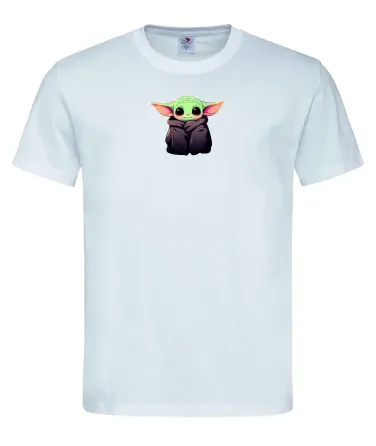 Футболка «Малюк Грогу — Зоряні Війни» Білий, XL Городище