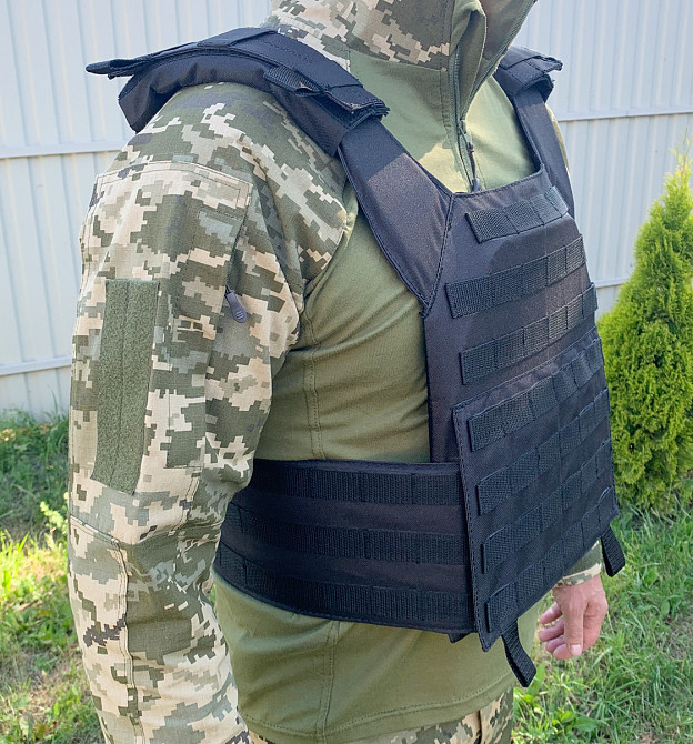 Плитоноска Novator PL-3 Black Oxford Київ - фото 2