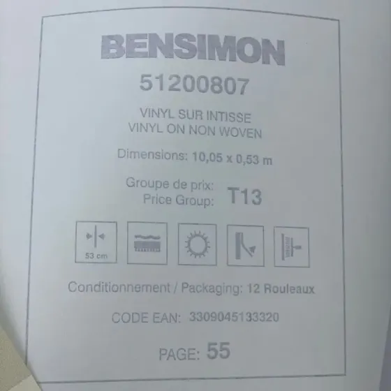 Шпалери Lutece Bensimon 51200807 Київ