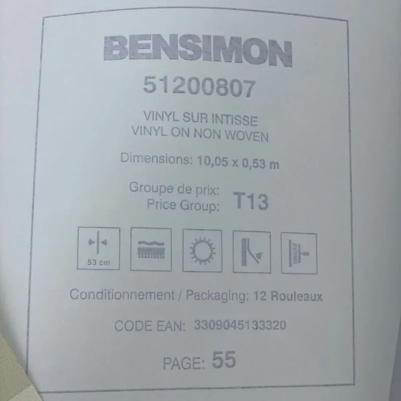 Шпалери Lutece Bensimon 51200807 Київ - фото 3