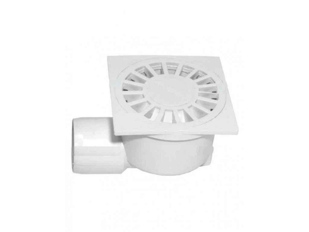 Трап 10х10см боковой отвод, D 50, пластиковый ТМ WATERSTAL Solmir Киев - изображение 1