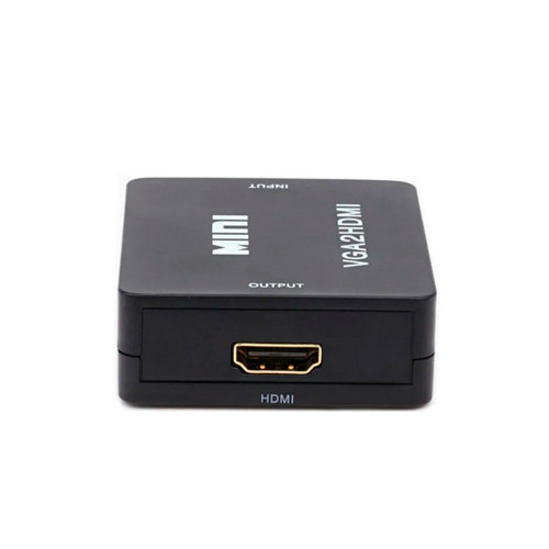 Конвертер VGA - HDMI, відео, аудіо, 1080p, чорний Вінниця - фото 2
