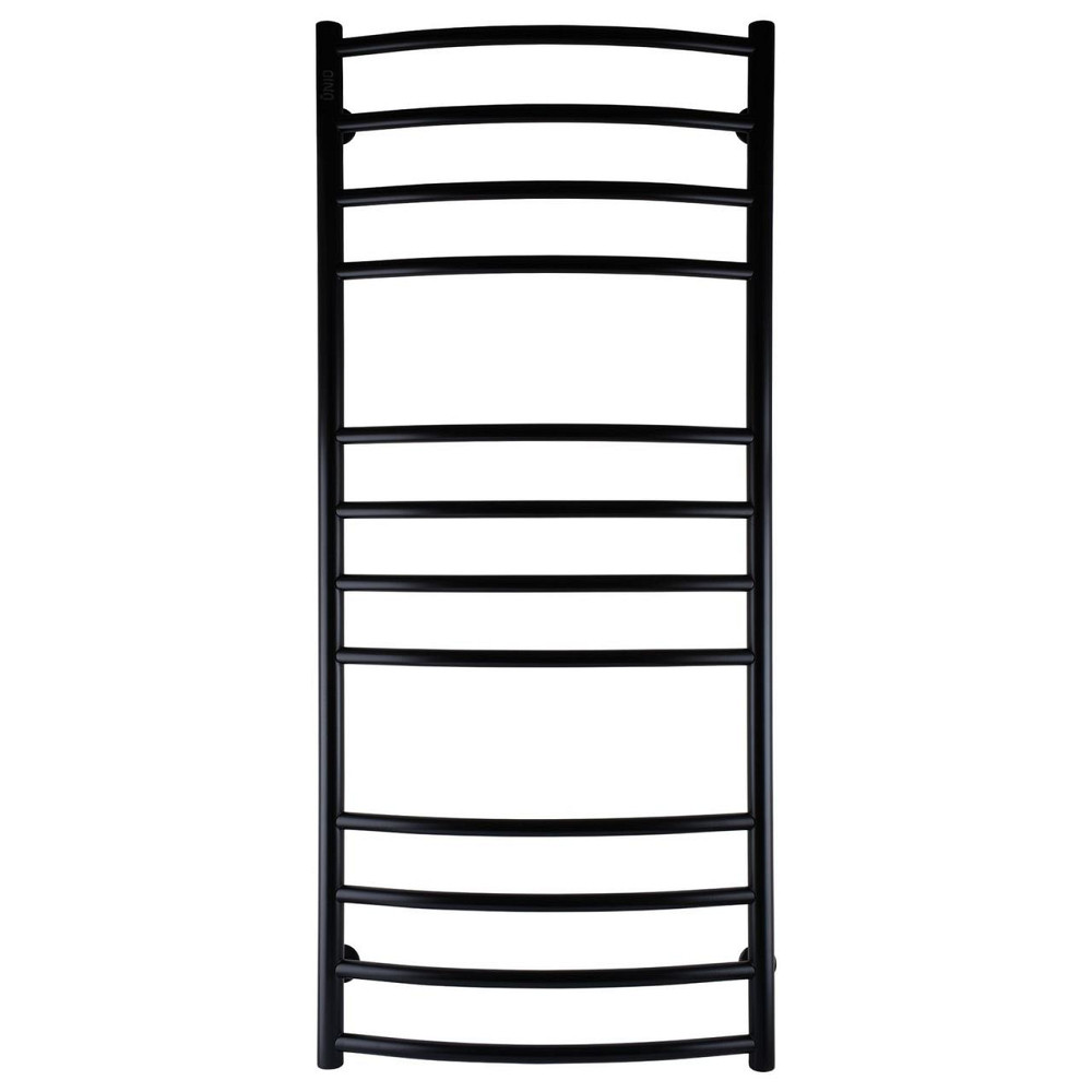 Рушникосушарка UNIO LDE W 1200-500-12 BLK Драбинка Дуга Еліт вода чорна (000021553) Київ - фото 1