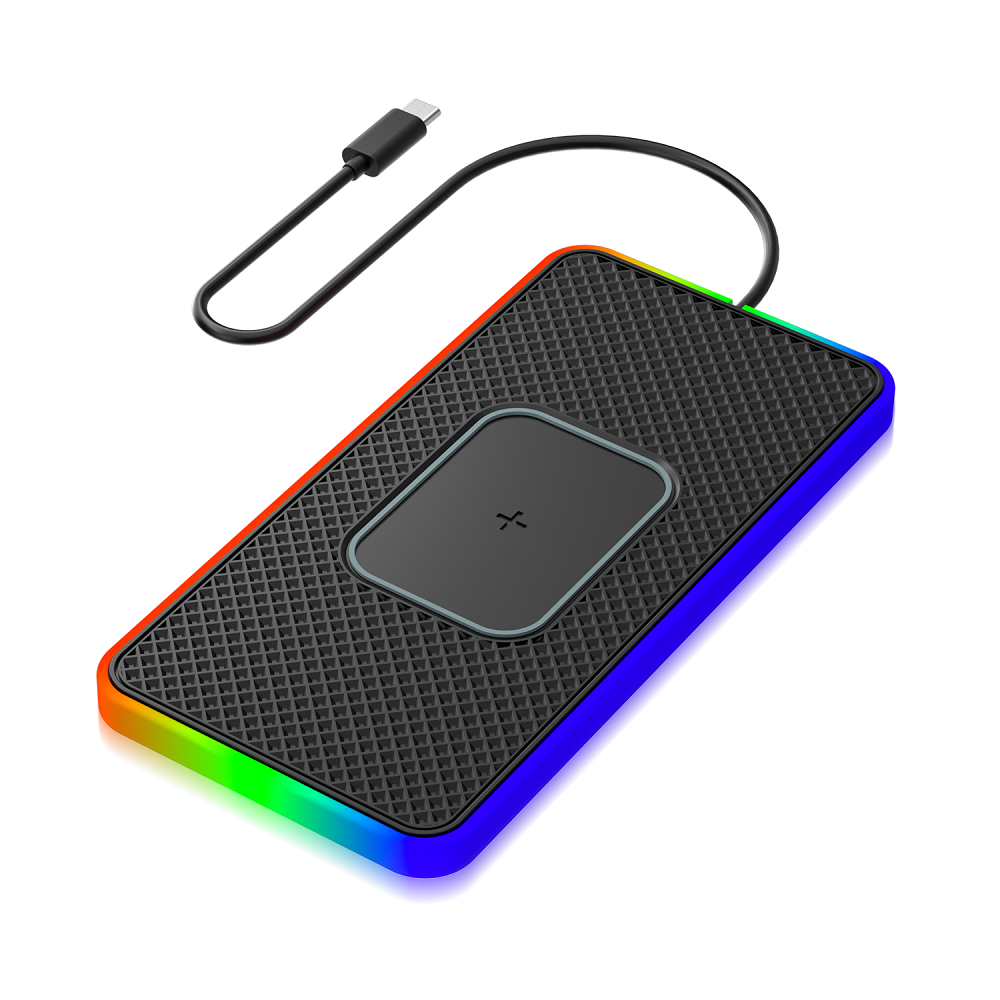 Беспроводное зарядное устройство NN C-15 Pro черное Киев - изображение 4