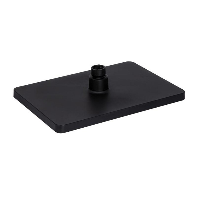 Лейка для верхнего душа пластик Qtap Hlavova 280x190 мм прямоугольная QTHLA107BLM45947 Black Matt Харьков - изображение 3