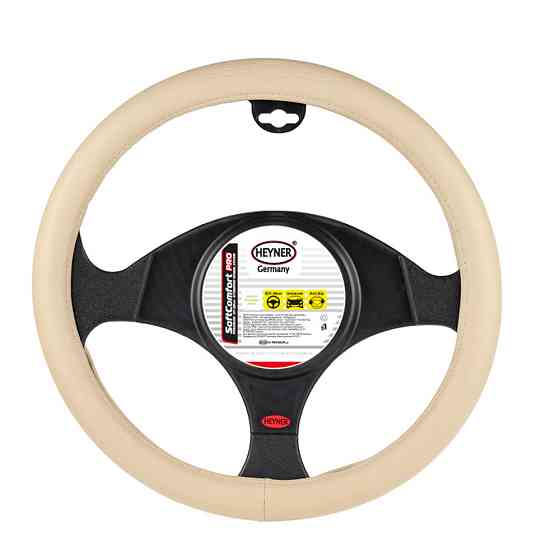 Преміум чохол керма "Soft Comfort PRO" 37-39см бежевий Heyner, 603500 Київ