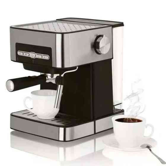 Кофемашина полуавтоматическая универсальная Crownberg CB-1566 1000Вт с капучинатором SX-77 Львов