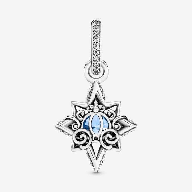 Серебряный шарм Пандора Disney Cinderella Blue Star PendantMasterSem Киев - изображение 1