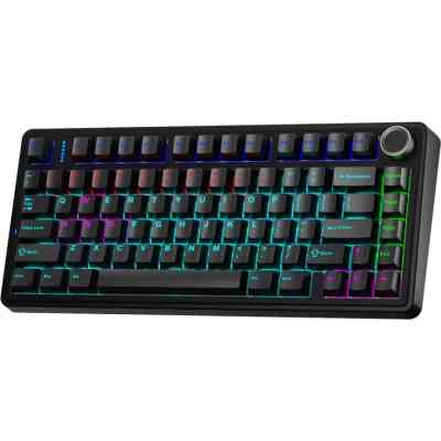 Клавіатура Aula F75 keycap KRGD Blue USB UA Black (6948391202846) Вінниця