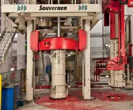Устаткування для виробництва бетонних труб, Souveraen Bfs. Київ
