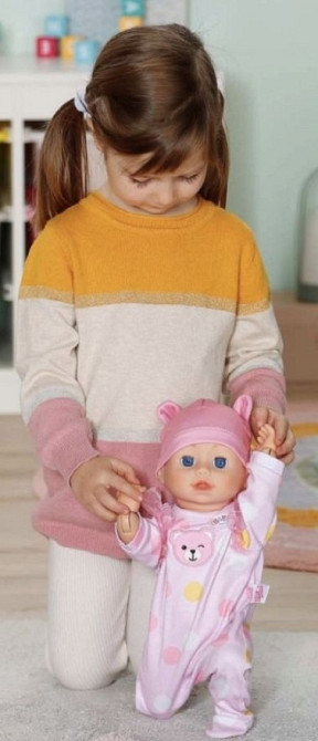 Емілі Emily Перші кроки Baby Born 43 см лялька, яка рухаєтся та повзає. Харків - фото 1
