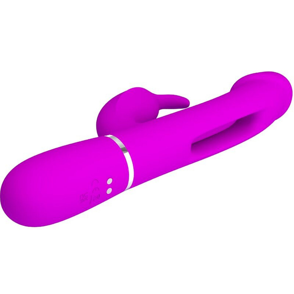 Вибратор PRETTY LOVE Kampas Rabbit 3 in 1,7 vibration functions 4 licking settings Sex Aura Киев - изображение 4