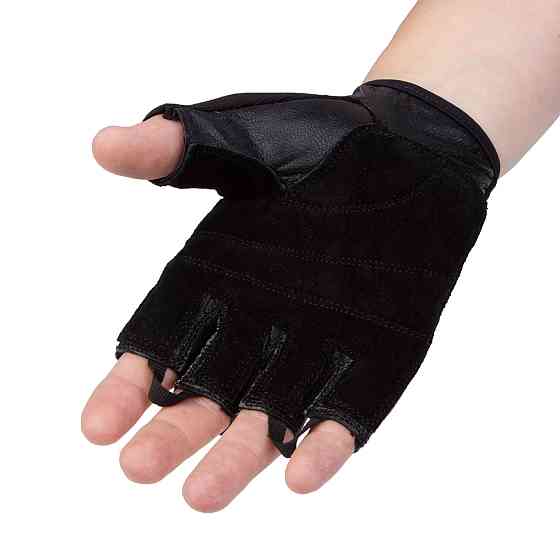 Рукавички для фітнесу PowerPlay 2154 Чорні L Київ